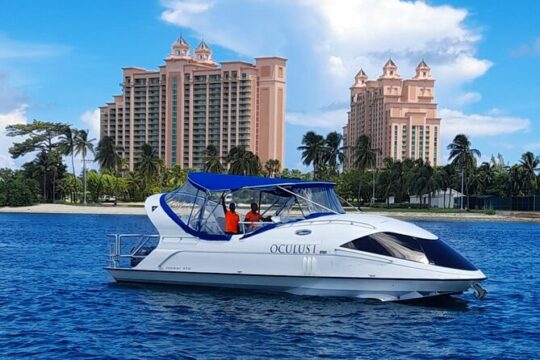 Semi Submersive Glass Bottom Boat Eco Tour in Paradise Island Bahamas