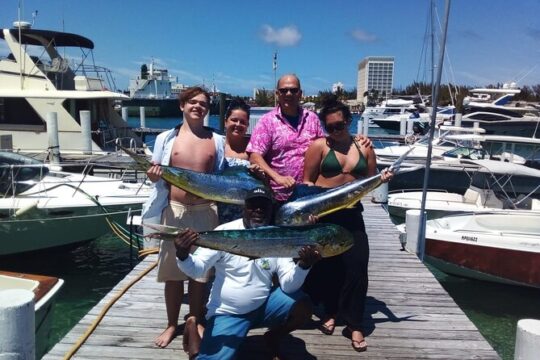 4 Hour Private Fishing Charter in Nassau