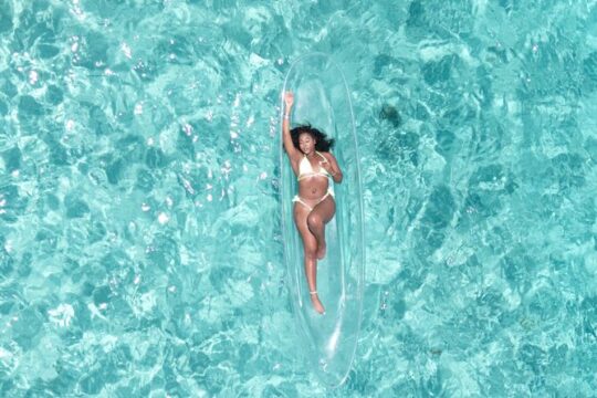 Clear Kayak Photoshoot in Nassau ,Bahamas.